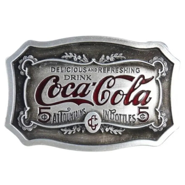 boucle de ceinture Coca-Cola rétro