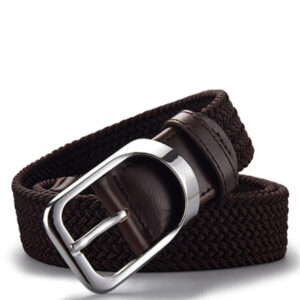 Ceinture Tressée Élastique Homme