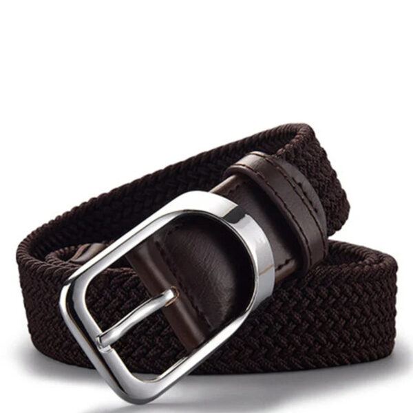 Ceinture Tressée Élastique Homme