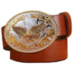 ceinture style western cuir