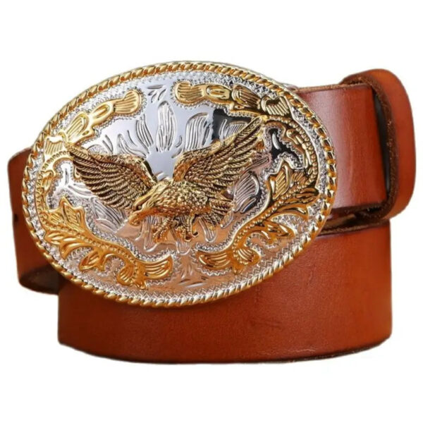ceinture style western cuir