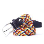 ceinture tressée élastique