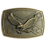 Détail de la Boucle de Ceinture Western Sudiste