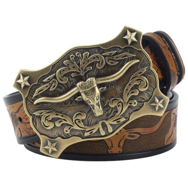 Ceinture Far West cuir