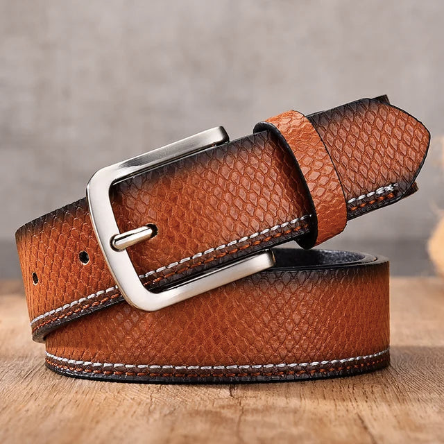 ceinture luxe homme crocodile