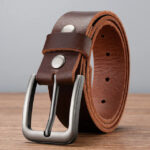boucle classique ceinture cuir