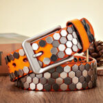 accessoire ceinture cloutée