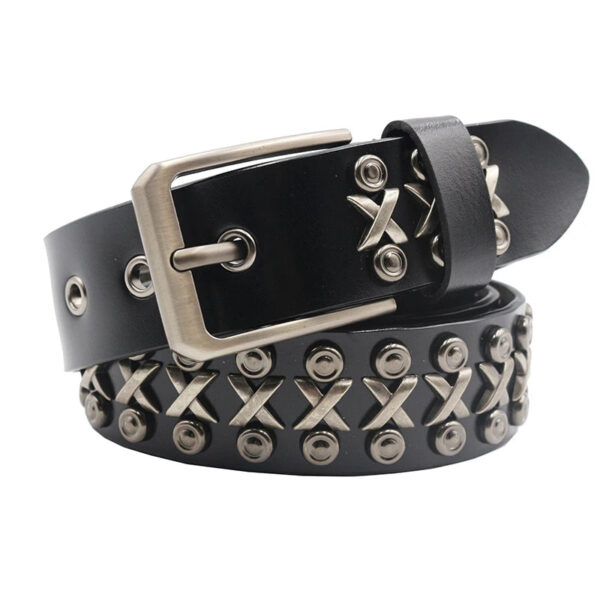 ceinture cloutée homme