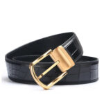 mode élégante ceinture crocodile