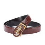 Ceinture Crocodile pour Homme