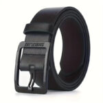 ceinture en cuir marron