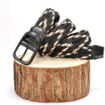 ceinture tressée homme