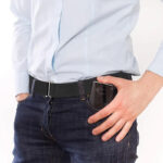 Design épuré ceinture homme