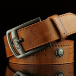 Ceinture cuir marron