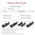 ceinture marron crocodile
