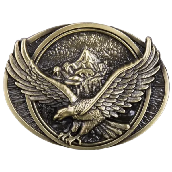 boucle de ceinture aigle