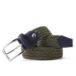 accessoire mode ceinture tressée