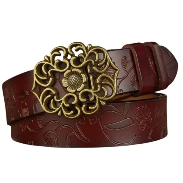 Ceinture élégante en cuir