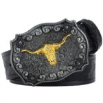 ceinture en cuir style country