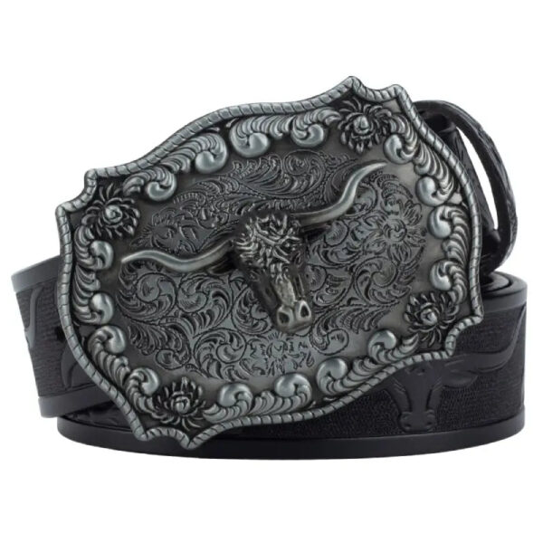 ceinture western noire