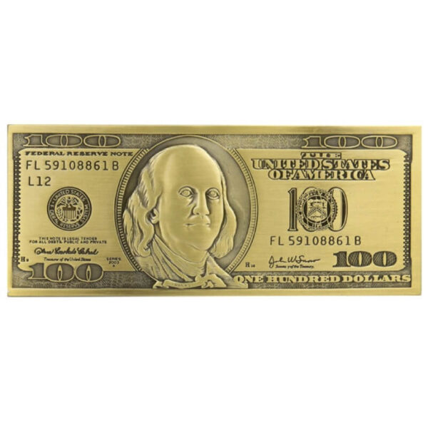 boucle de ceinture dollar