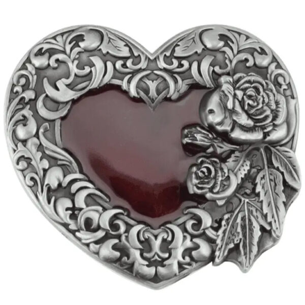 boucle de ceinture cœur