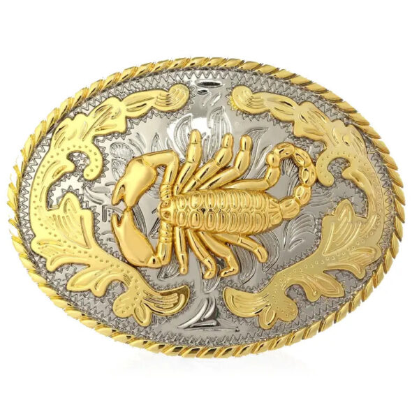 boucle de ceinture ovale western