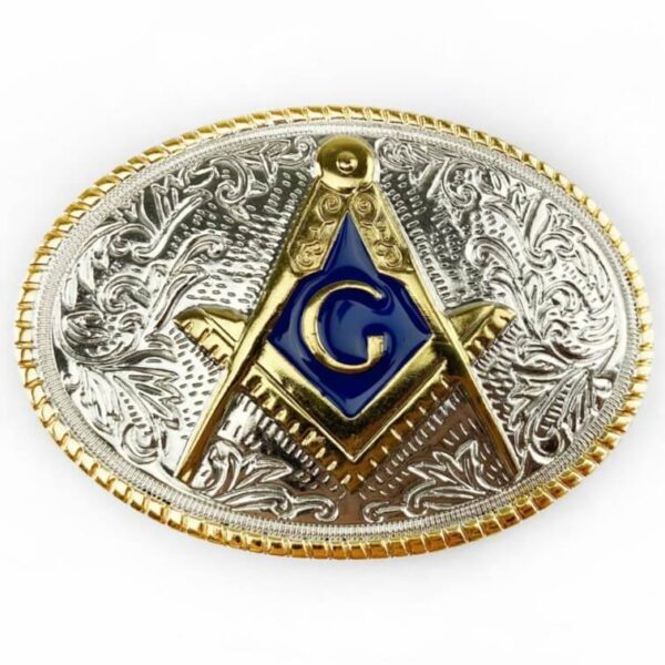 boucle de ceinture maçonnique élégance
