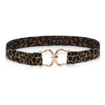 Ceinture à imprimé léopard