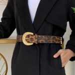 ceinture léopard chic
