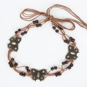 ceinture à nouer en corde de coton