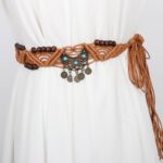 Ceinture élégante en corde de coton