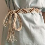 ceinture coton ciré