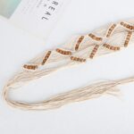 ceinture en corde naturelle