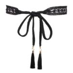 ceinture à nouer en dentelle