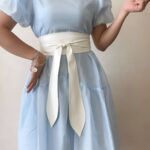 ceinture élégante nouée