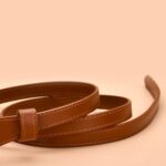 ceinture en cuir à nouer