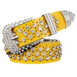 élégance ceinture cuir femme