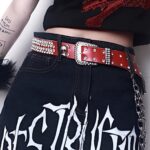 ceinture avec strass