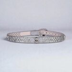 mode ceinture à strass