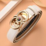 élégante ceinture strass