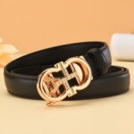 ceinture chic boucle dorée