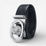 Cuir embossé ceinture