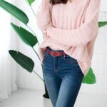 boucle coeur en cuir ajouré
