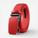 ceinture cuir bleu