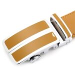 Ceinture marron clair élégante