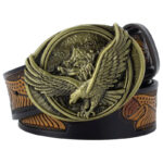 ceinture cowboy boucle dorée