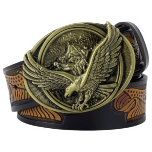 ceinture cowboy boucle dorée