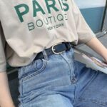 boucle dorée ceinture femme
