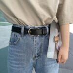 ceinture en cuir femme boucle U